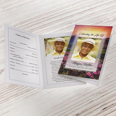 Show details for Purple Fields Premium Program (8.5x11)