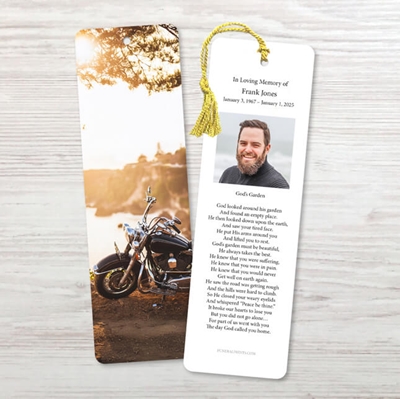 Show details for Motorcycle Bookmark