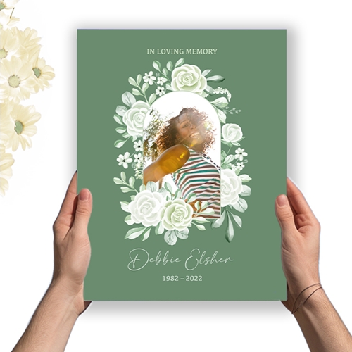 Show details for Sage Floral Program (8.5x11) 