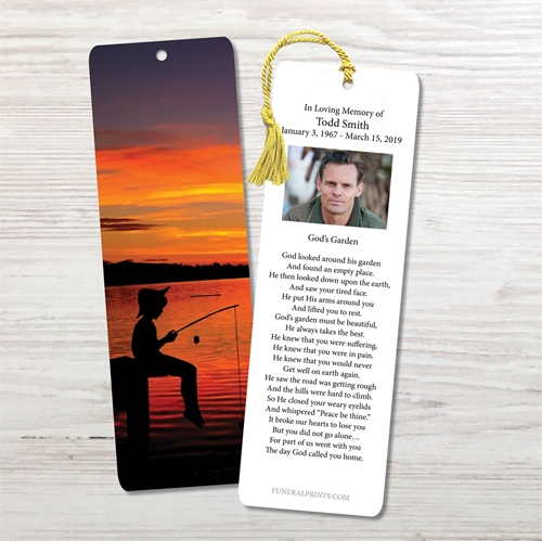 Picture of Fishing Silhouette Bookmark