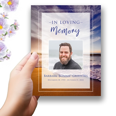 Show details for Jerry Steinburg Funeral Program 