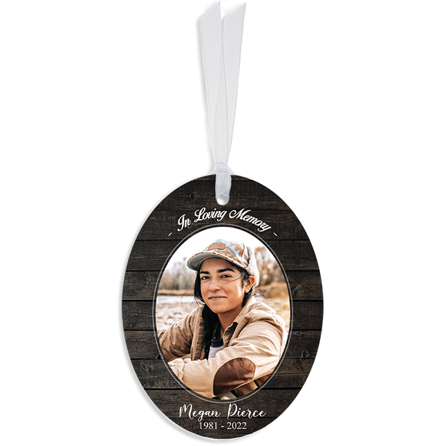 Show details for Rustic Religious Oval Ornaments