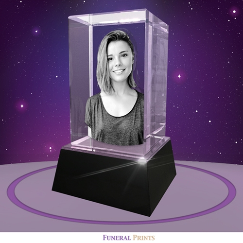 Show details for 3D Cube Crystal - PHOTO ONLY
