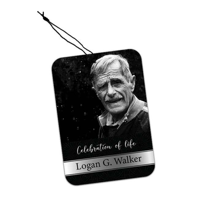 Show details for Black Silver Classic Air Freshener