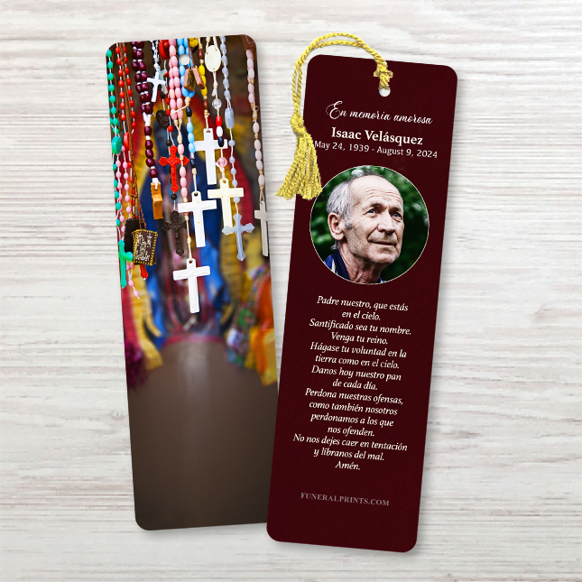 Show details for Crosses Spanish Bookmark