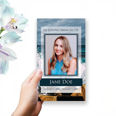 Show details for Crashing Waves Trifold Program 