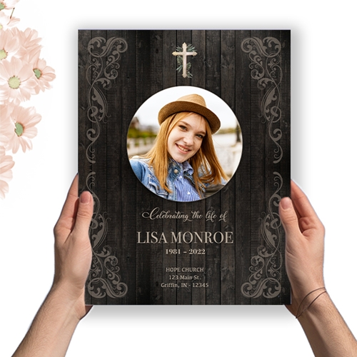 Show details for Rustic Light Brown Program (8.5x11) 