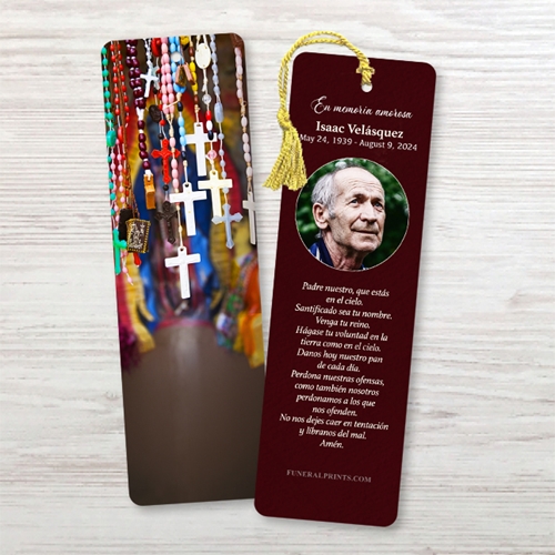 Show details for Crosses Spanish Bookmark