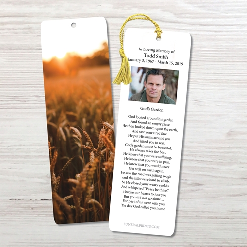 Picture of Fields of Wheat Bookmark