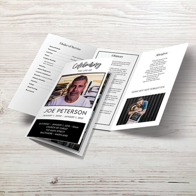 Show details for Contemporary Memorial Package