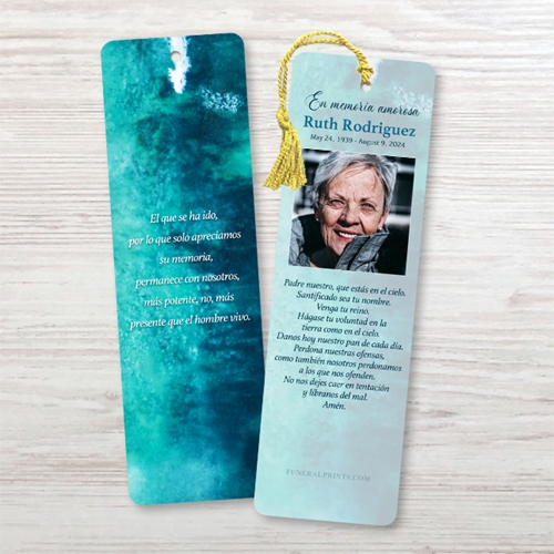 Show details for Beach Spanish Bookmark