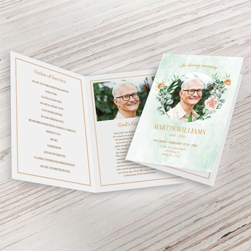 Show details for Multi Floral Program (8.5x11) (MegaEdit)