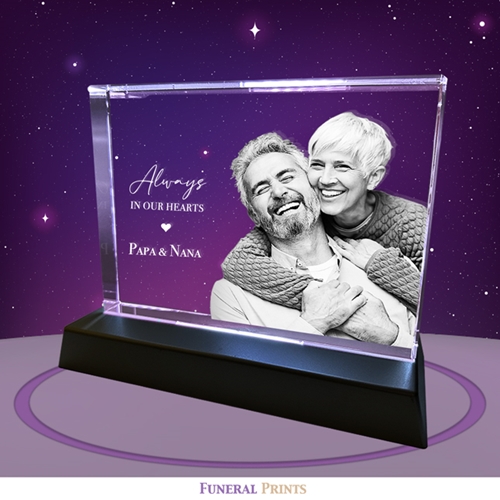 Show details for 2D Landscape Crystal - PHOTO & TEXT