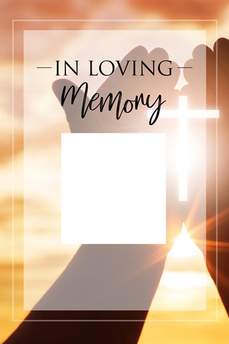 Show details for Cross In Hand Memorial Poster