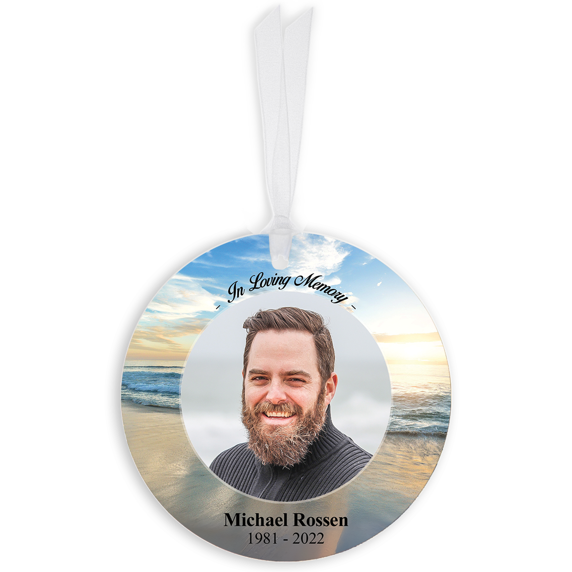 Show details for Beach Circle Ornaments