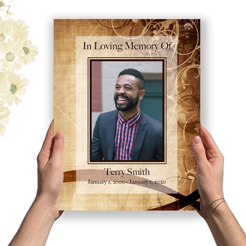 Show details for Blessed Life Funeral Program (8.5 x 11) 