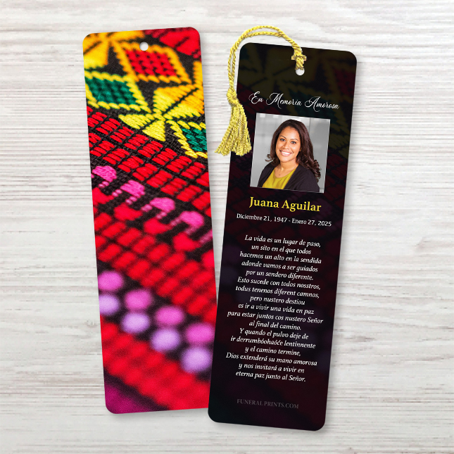 Show details for Maya Spanish Bookmark