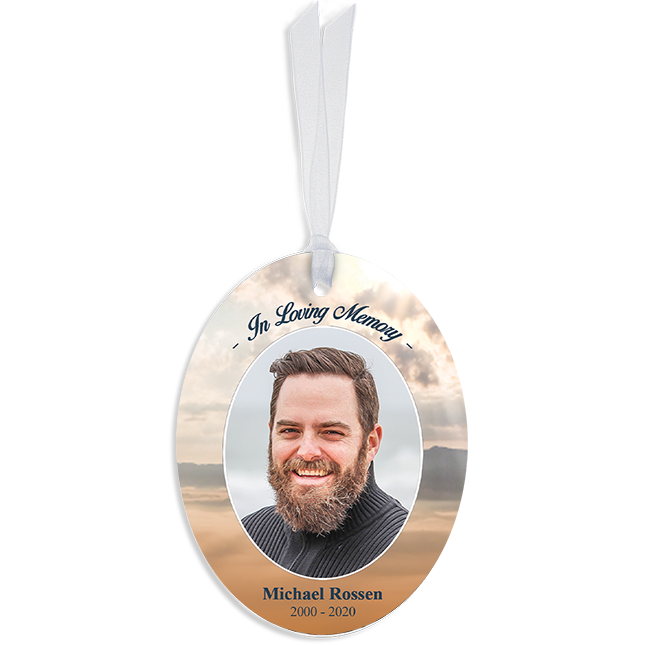 Show details for Sunrise Oval Ornaments