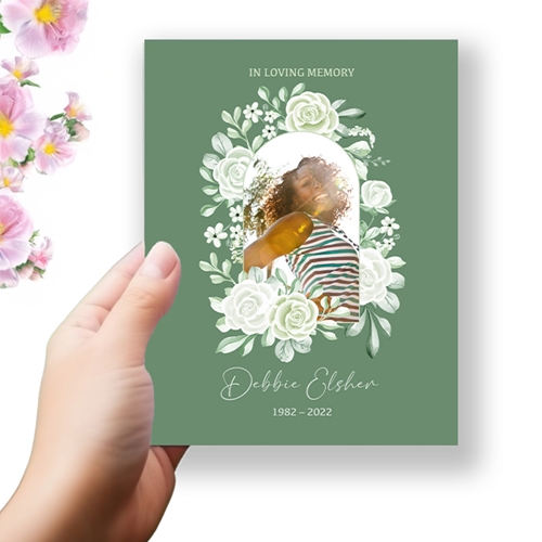 Show details for Sage Floral Program 
