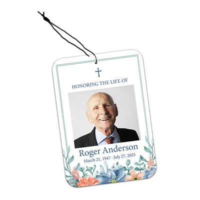 Show details for Multi Floral Religious Air Freshener