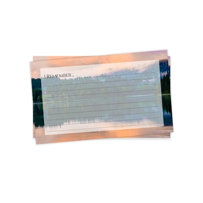 Show details for Purple Sunset Remember Card