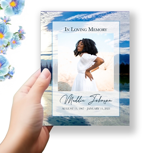 Show details for Clear Mountain Funeral Program 