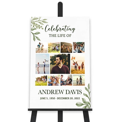 Show details for Green Collage Poster