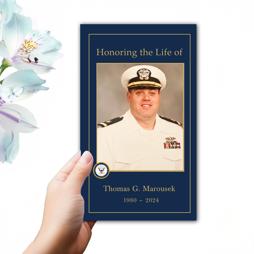 Show details for US Navy Trifold Program