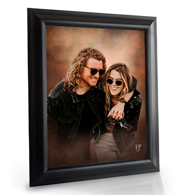 Show details for Framed Memorial Portrait - Earth Studio Background