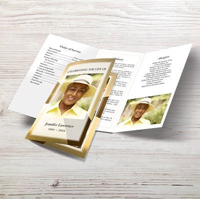 Show details for Heart hands Trifold Program