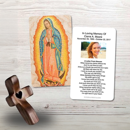 Show details for Guadalupe Memorial Card