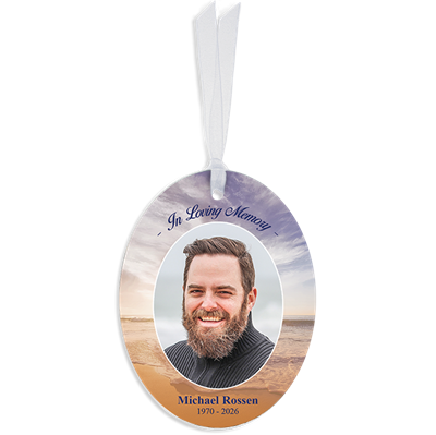 Show details for Oceanfront Oval Ornaments