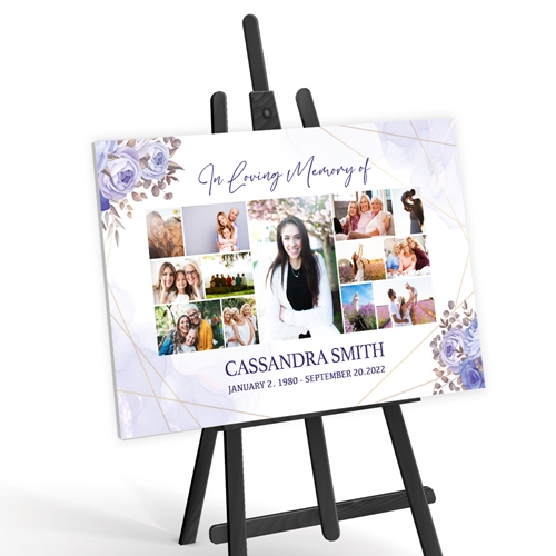 Picture of In Loving Memory Photo Collage Poster