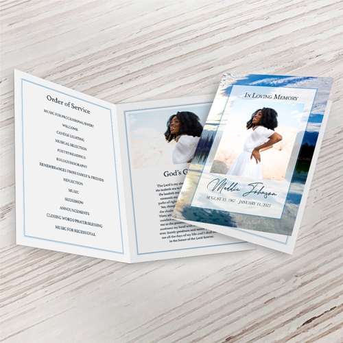 Show details for Clear Mountain Funeral Program (MegaEdit)