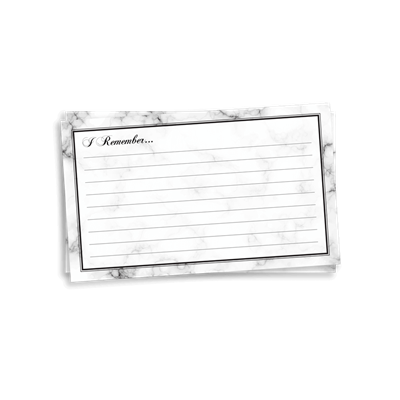 Show details for White Marble Memorial Package