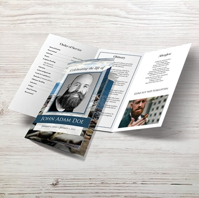 Show details for River Rocks Trifold Program 