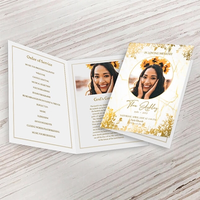 Show details for Gold Leaves Premium Program (8.5x11)