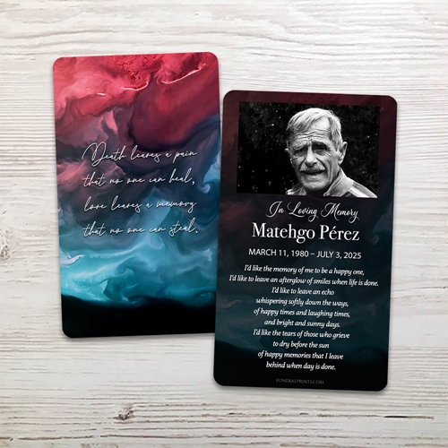 Show details for Gulf English Memorial Card