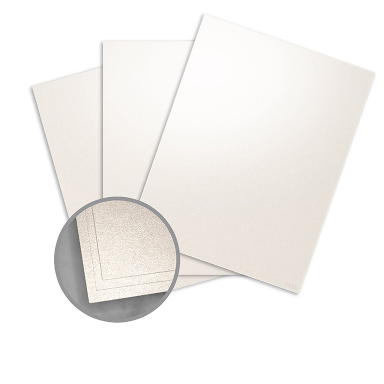 Close-up illustration of pearlescent paper